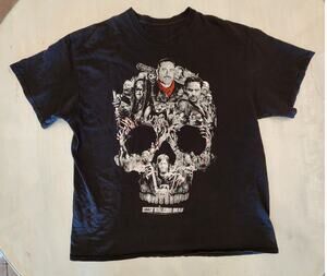 AMC The Walking Dead Graphic T-Shirt 2016 Zombies Comics Horror
